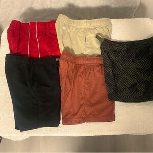 Boys Lot Of (5) Shorts Size XS 4/5 DSG,Old Navy,Cat & Jack, EUC Grandson Outgrew